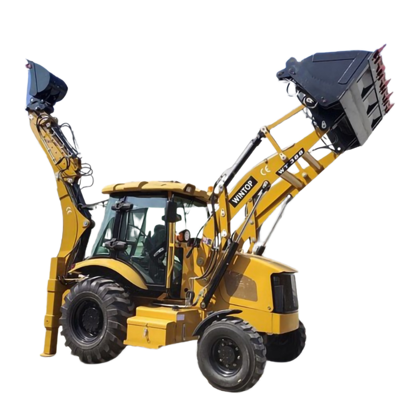 WT388 backhoe loader